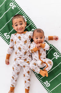 Pigskin Pals Kids Pajamas: 4T