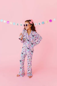 Look What You Made Me Snooze Kids Flare Set: 10/12Y
