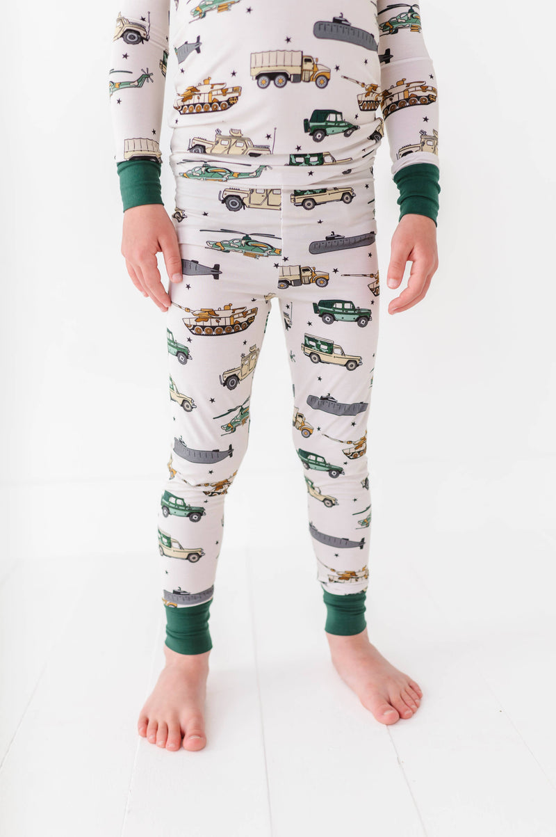 Tanks for Your Service  Kids Pajamas: 4T
