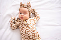 Leopard Bow Headband