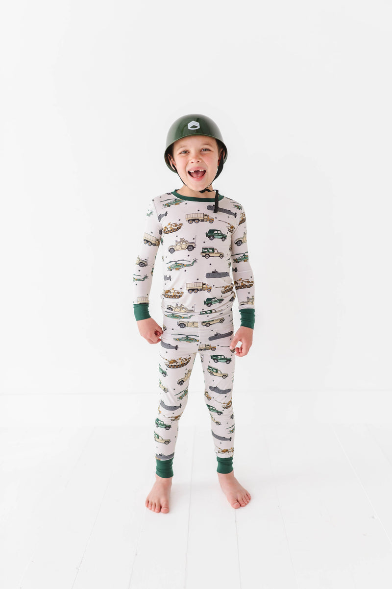 Tanks for Your Service  Kids Pajamas: 4T