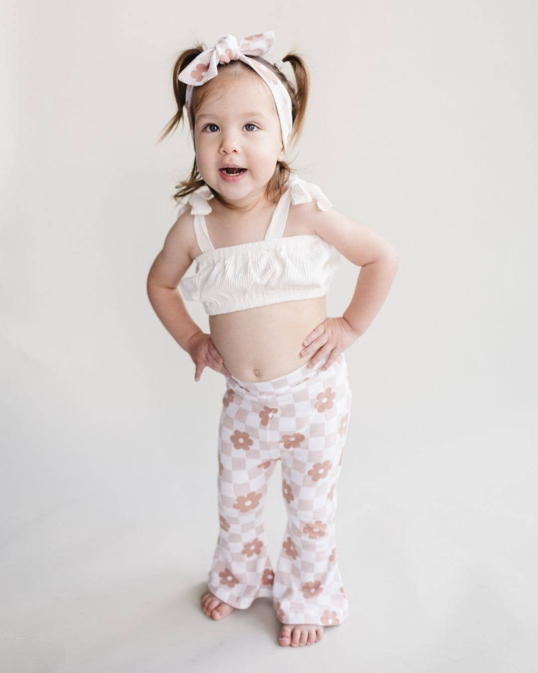 Flare Set | Latte Daisy: 2T