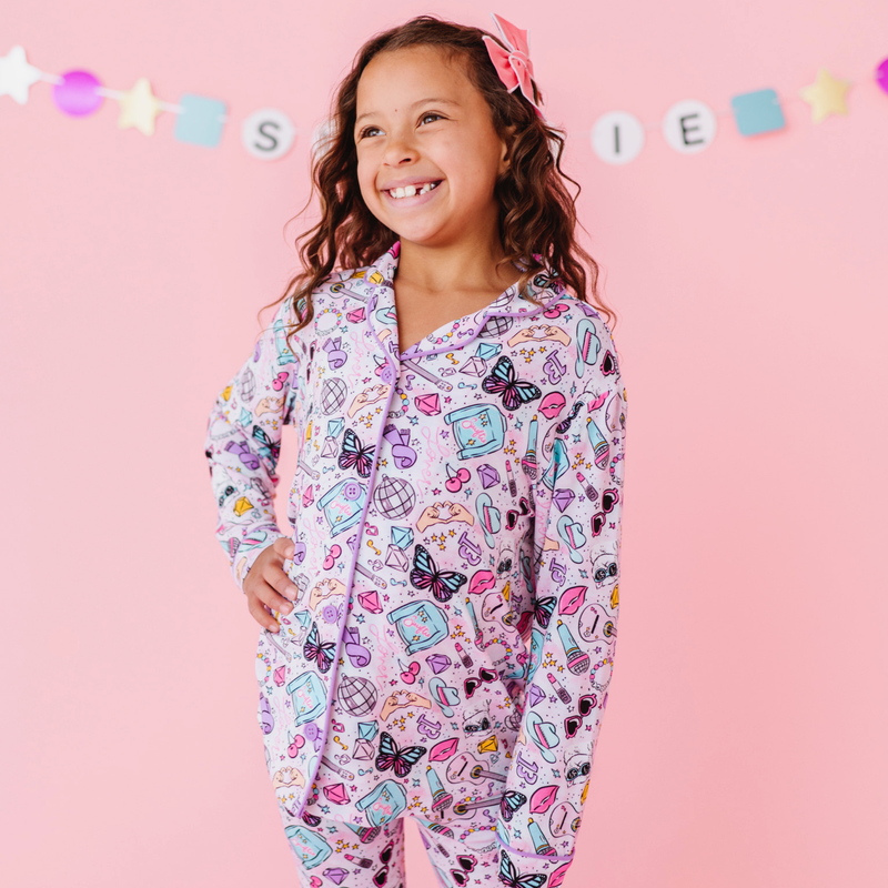 Look What You Made Me Snooze Kids Flare Set: 9/10Y