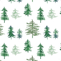 Baby Muslin Swaddle Blanket 47x47 Pine Tree