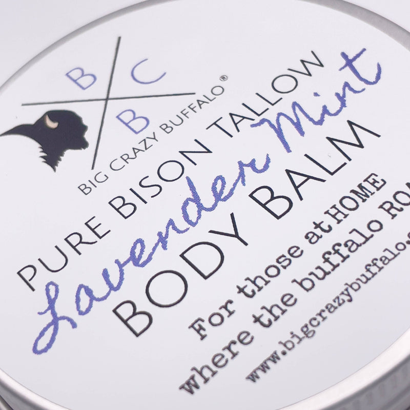 Lavender Mint Bison Tallow Body Balm - 2oz