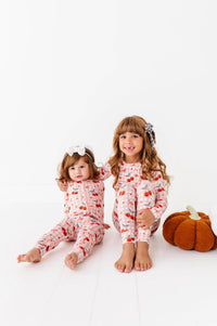 Pumpkin Cherry Kids Pajamas: 9/10Y