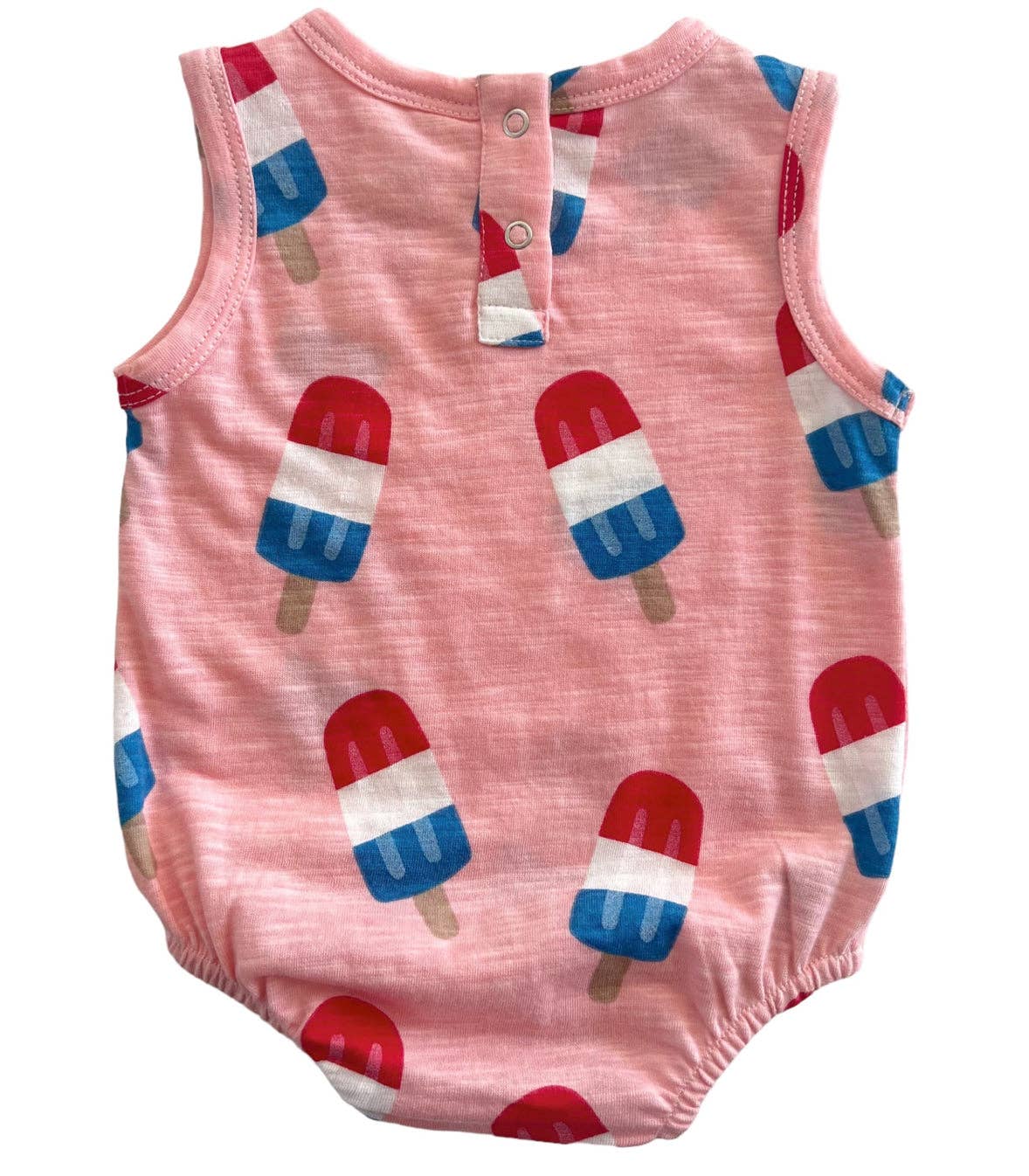 Popsicle Pink / Organic Dune Bubble (Baby - Kids): 6-12M