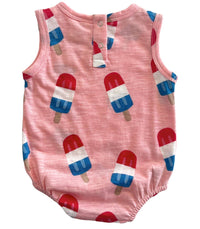 Popsicle Pink / Organic Dune Bubble (Baby - Kids): 18-24M