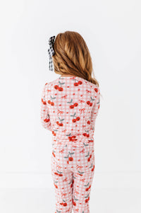 Pumpkin Cherry Kids Pajamas: 4T