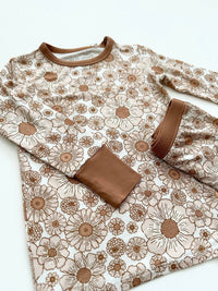 Two-Piece Pajama Set - Flower Garden: 2T