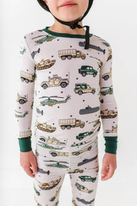 Tanks for Your Service  Kids Pajamas: 7/8Y