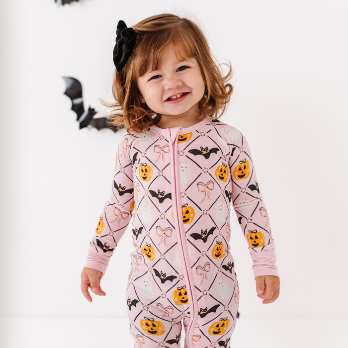 Bows & Boos Convertible Footies: 12-18 Months