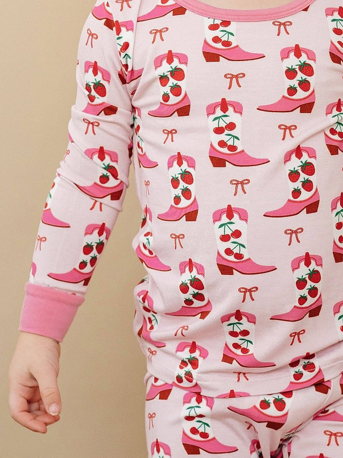 Bamboo Two Piece Set | Bootsberry Cowgirl: 8-9Y