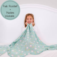 Baby Muslin Swaddle Blanket 47x47 Hole In One