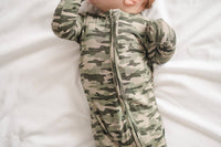 Zipper Romper - Camo: 18-24 Months