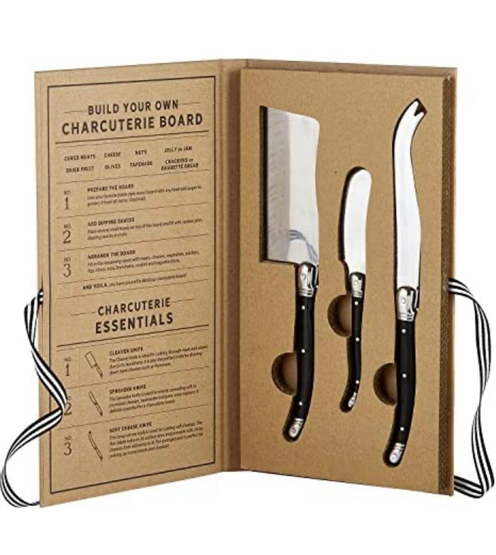 Gift Set Kitchen Essentials Kraft Cardboard Book Gift Box || 3-Pieces