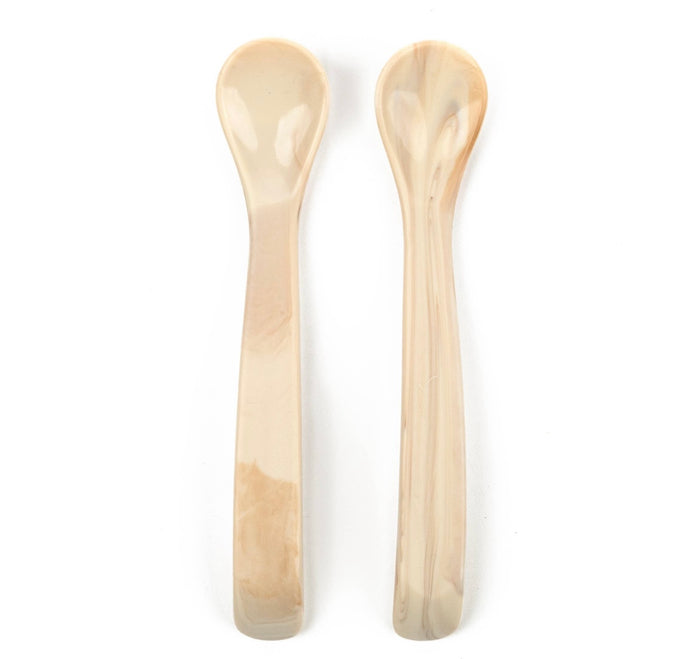Silicone Wood Grain Spoon Set