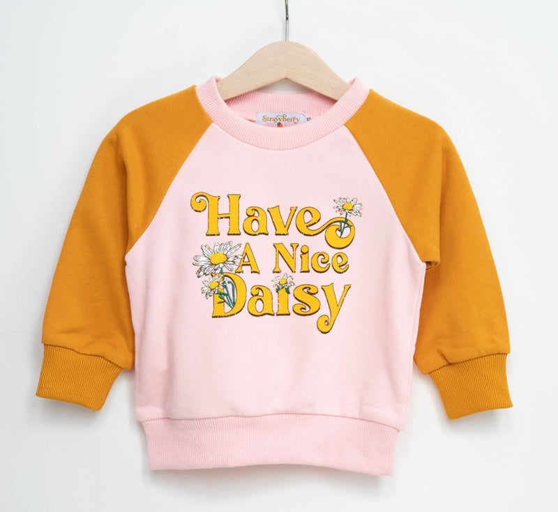 Retro Sweatshirt || Have a Nice Daisy