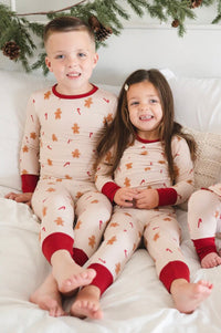 Bamboo Two-Piece Pajama Set || Gingerbread
