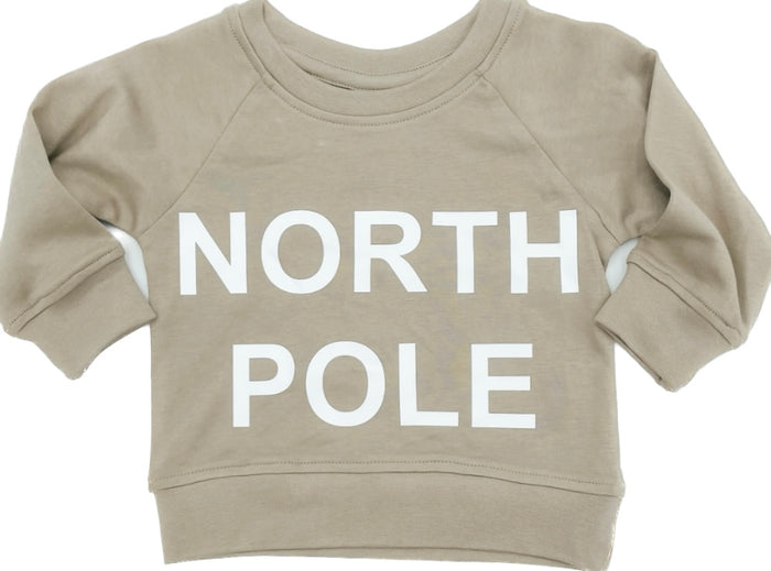 North Pole Sweatshirt || Truffle