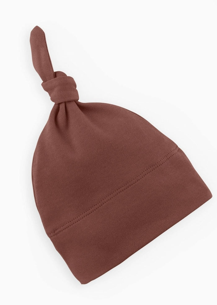 Organic Cotton Knot Hat || Cedar