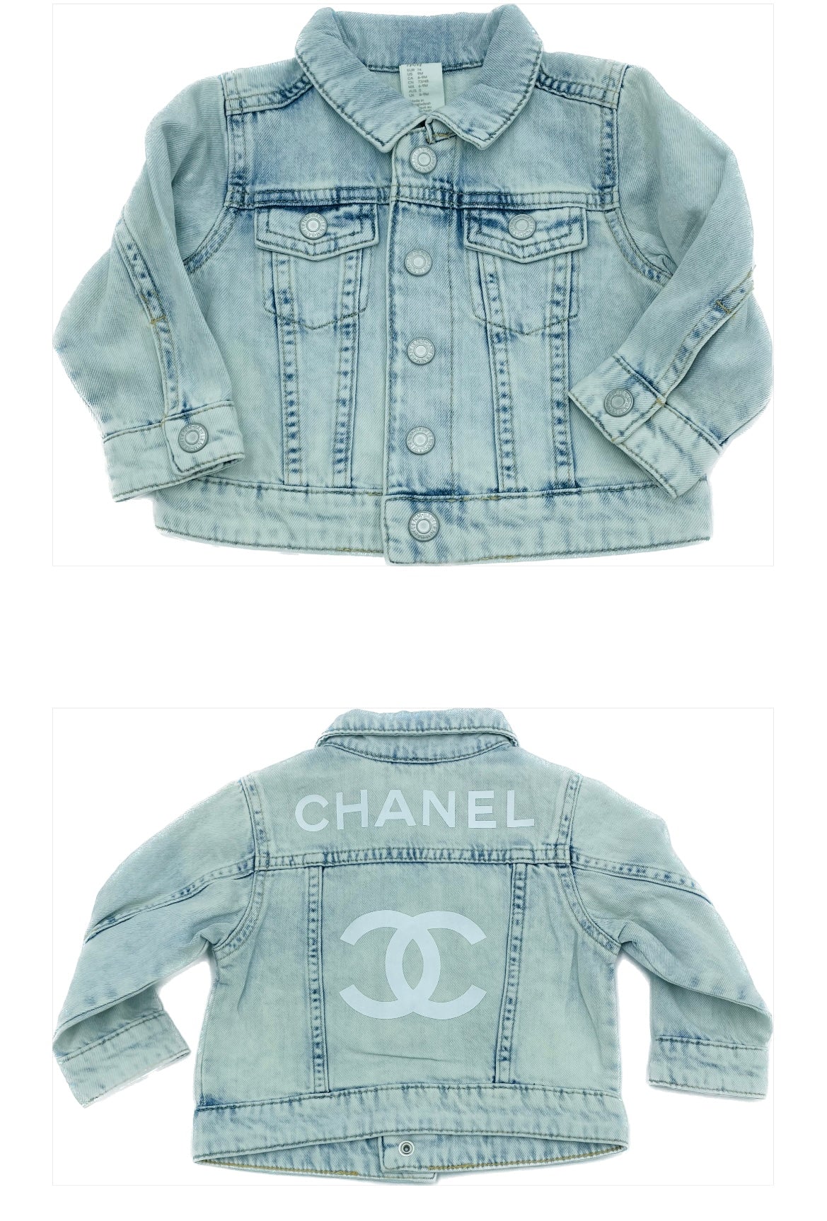 Inspired Denim Jacket || Light Wash