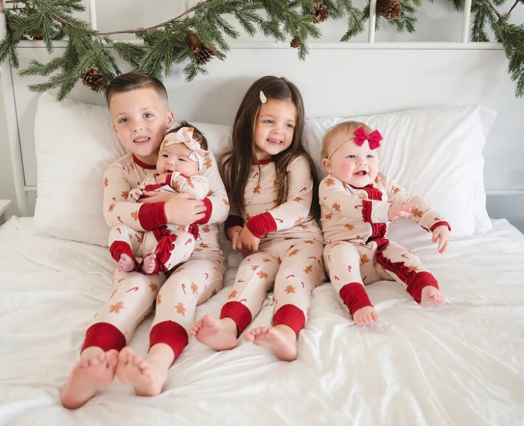 Bamboo Two-Piece Pajama Set || Gingerbread