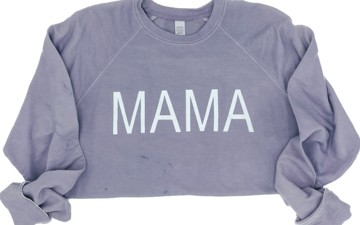 MAMA Sweatshirt || Rhapsody Purple
