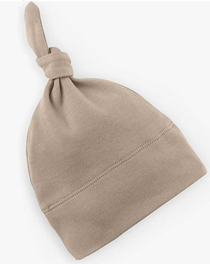 Organic Cotton Knot Hat || Clay